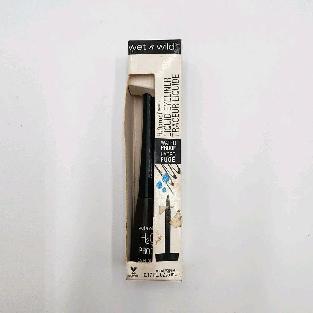 Wet n Wild H2OProof Liquid Eyeliner Dark Brown 880 Waterproof .17‎ Fl Oz New
